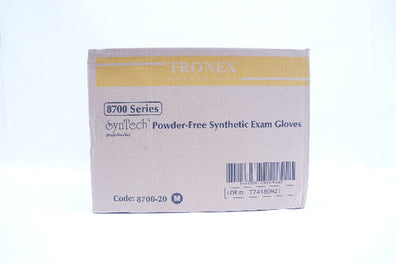 Tronex 8700-20 8700 Series SynTech Synthetic Exam Gloves Medium - Case of 10